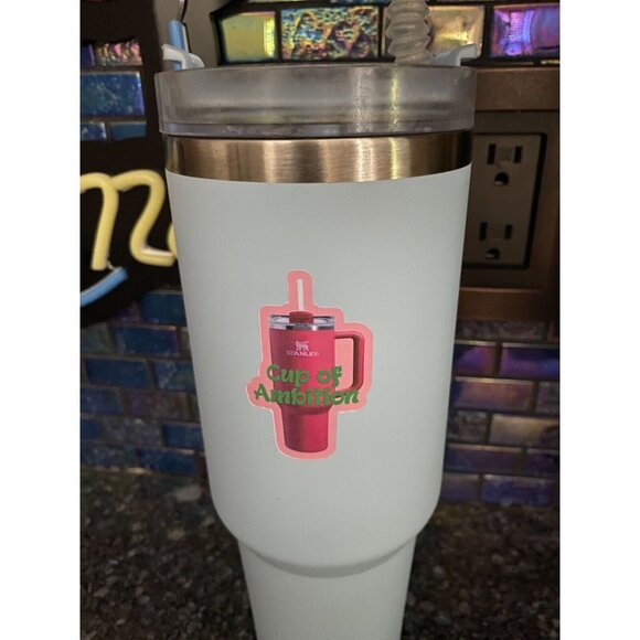 Dolly Parton Sticker Stanley Cup Of Ambition Funny Gag Gift Waterproof Vinyl - Picture 7 of 9